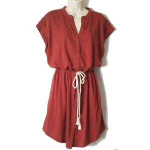 NWT Sonoma Dress XL Rust (Orange-Brown)